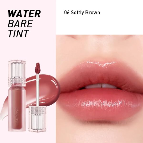 Son Tint Peripera Water Bare Tint 3.7g Màu 06 Sofily Brown