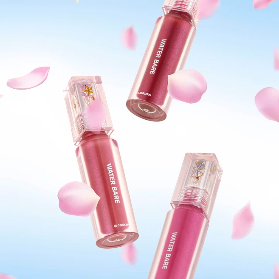 Son Tint Peripera Water Bare Tint 3.7g Màu 13 Cherry Blossom (Cherry Ver)