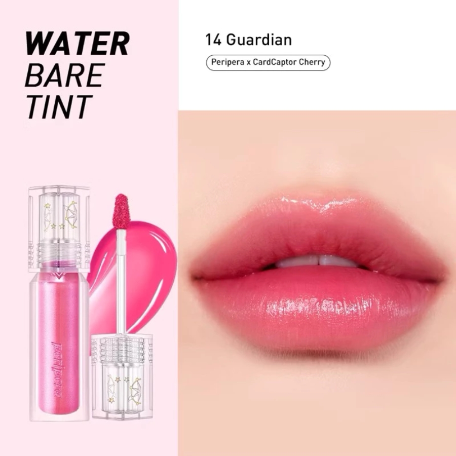 Son Tint Peripera Water Bare Tint 3.7g Màu 14 Guardian (Cherry Ver)