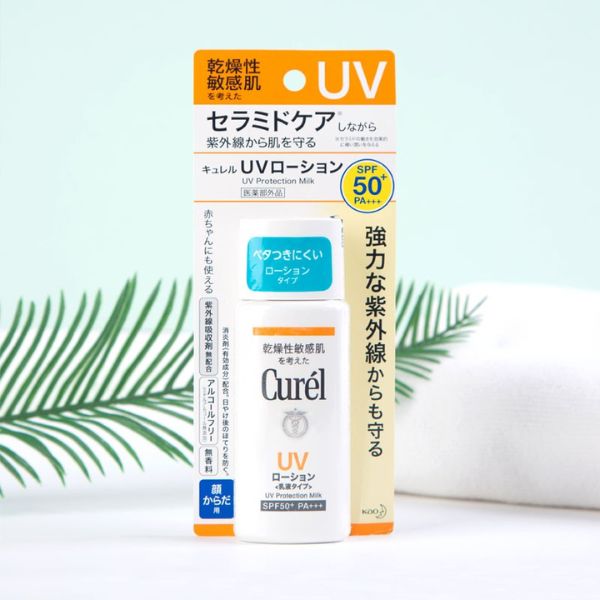 Sữa Chống Nắng Curel Cho Da Khô, Nhạy Cảm SPF30 PA++ 30ml