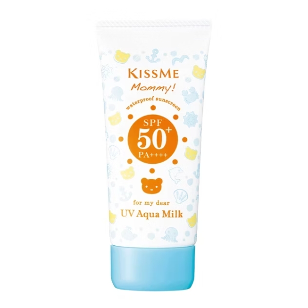 Sữa Chống Nắng Kissme Mommy UV Aqua Milk Cho Trẻ Em Và Da Nhạy Cảm 50g