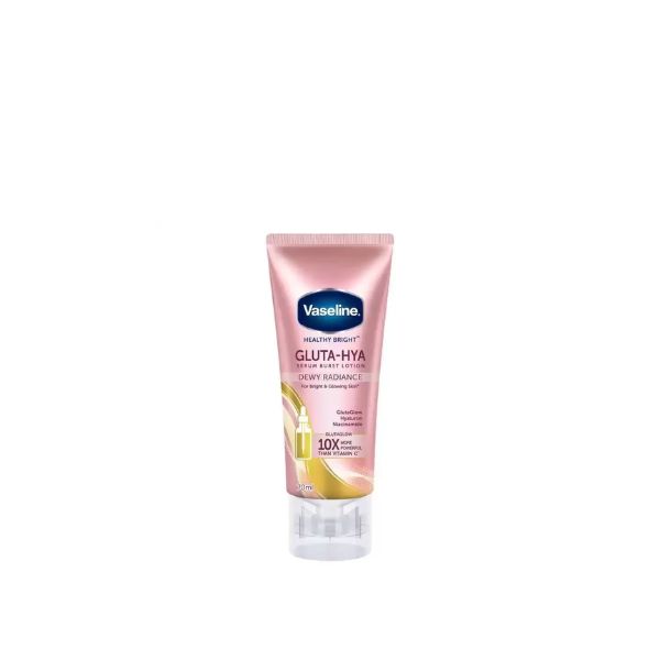 Sữa Dưỡng Thể Vaseline Gluta-Hya Serum Burst UV Lotion Dewy Radiance Sáng Da Chuyên Sâu Ban Đêm 70ml