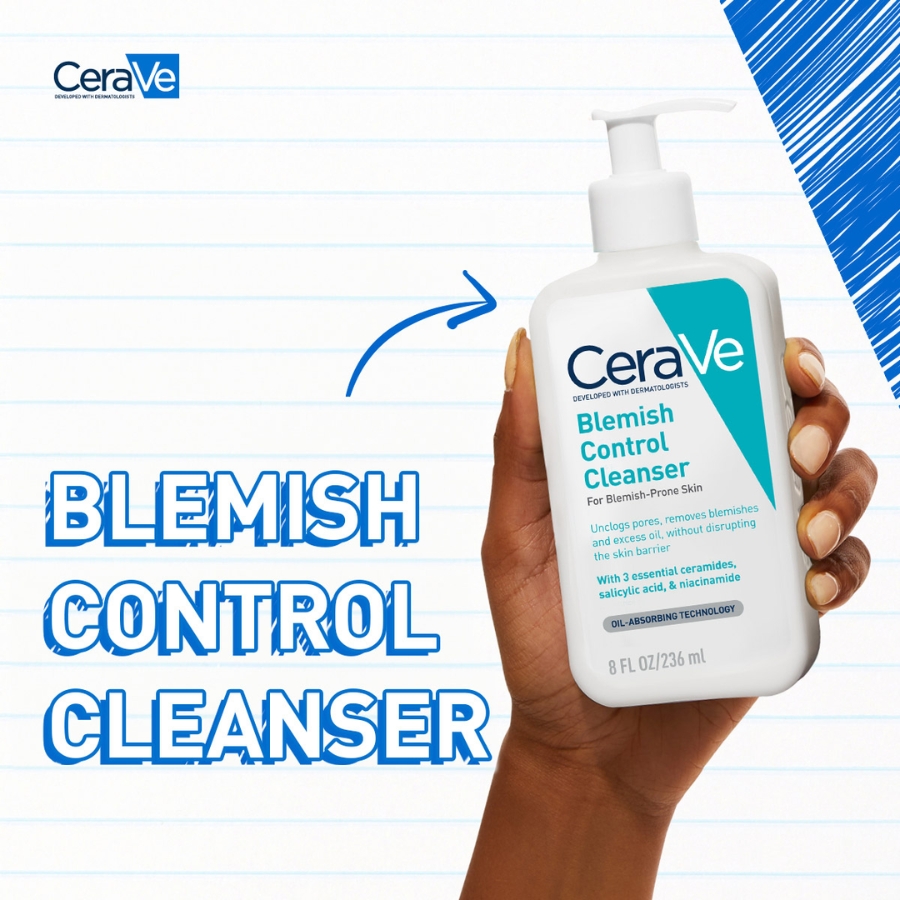 Sữa Rửa Mặt CeraVe Giúp Ngừa Mụn 236ml