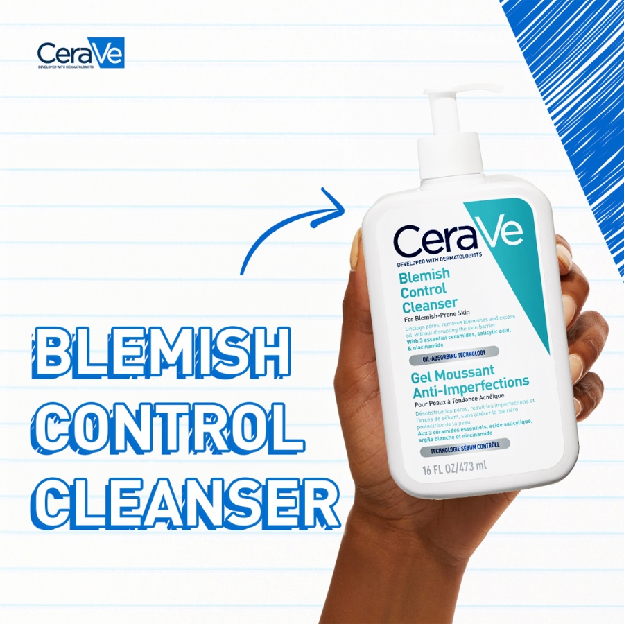 Sữa Rửa Mặt CeraVe Giúp Ngừa Mụn 473ml