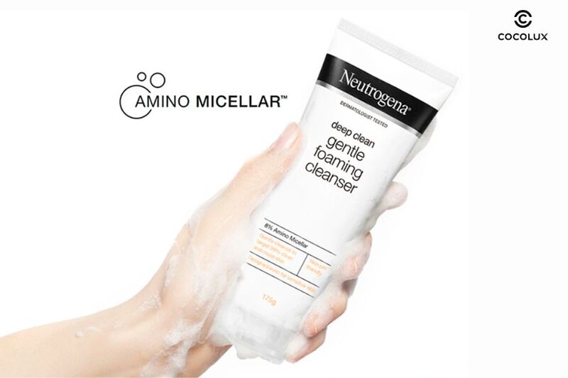 Sữa Rửa Mặt Neutrogena L&agrave;m Sạch & Kiểm So&aacute;t Nhờn c&oacute; khả năng tạo nhiều bọt