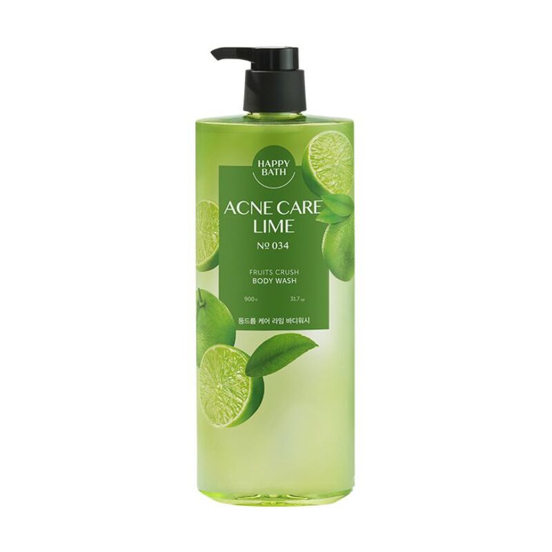 Sữa Tắm Happy Bath Acne Care Lime 900g - Chanh