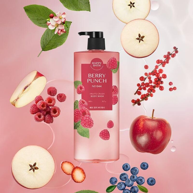 Sữa Tắm Happy Bath Berry Punch 900g - Berry