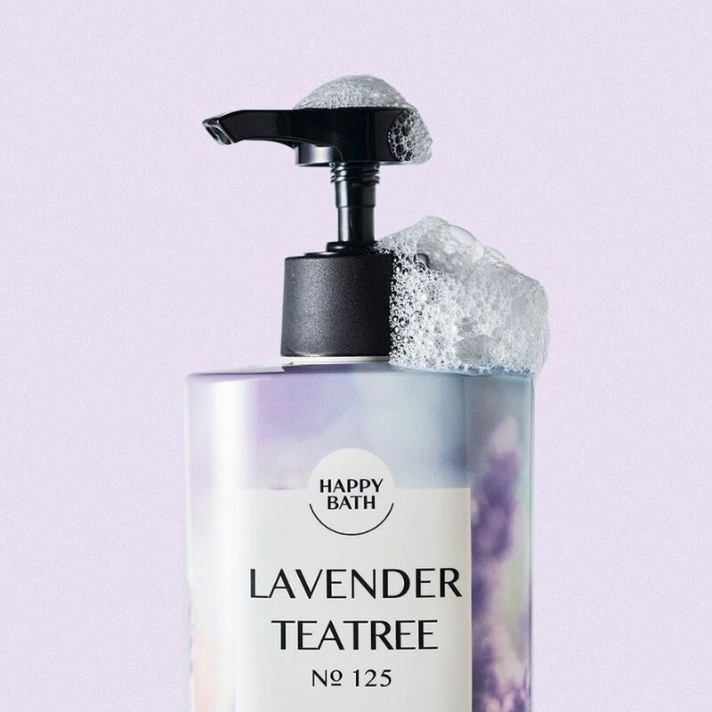 Sữa Tắm Happy Bath Lavender Teatree 760g - Lavender