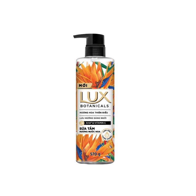 Sữa Tắm Lux Botanicals Hương Hoa Thiên Điểu 570g