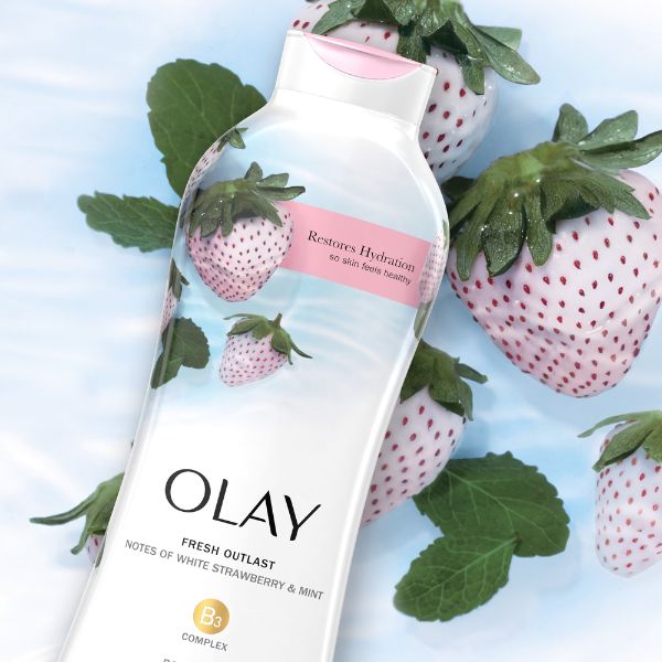 Sữa Tắm Olay Hương Dâu & Bạc Hà 650ml