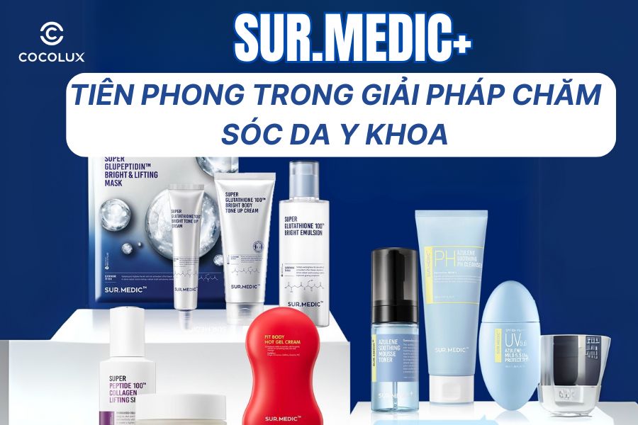 SUR.MEDIC+: Ti&ecirc;n phong trong giải ph&aacute;p chăm s&oacute;c da y khoa
