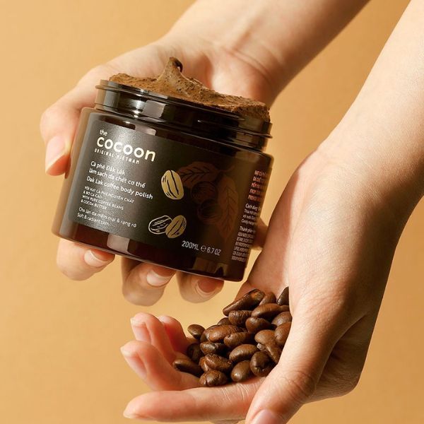 Tẩy Tế Bào Chết Body Cocoon Dak Lak Coffee Body Polish Cà Phê Đắk Lắk 200ml