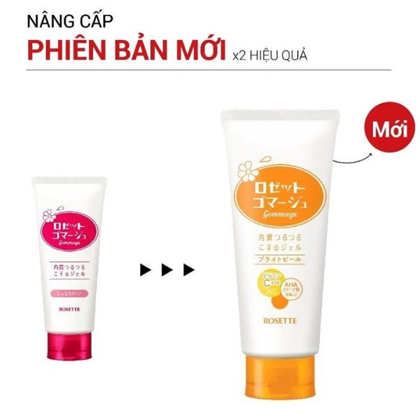 Tẩy Da Chết Rosette Gommage Bright Peel Dưỡng Sáng Da 120g