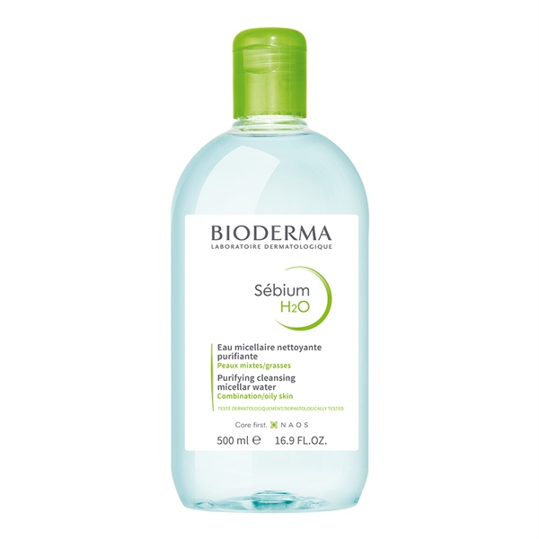 Nước Tẩy Trang Bioderma Sébium H2O Cho Da Dầu Và Da Hỗn Hợp 500ml