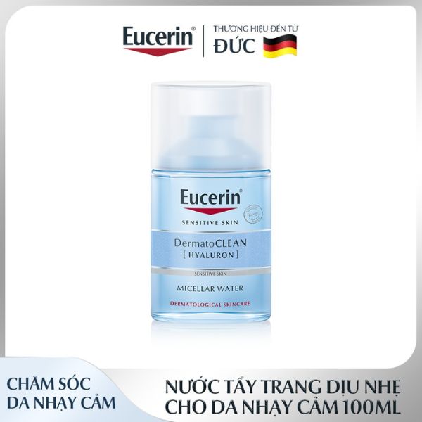 Tinh Chất Chống Nắng Eucerin Trắng Da 50ml + + Tặng Tẩy Trang Cấp Ẩm 100ml