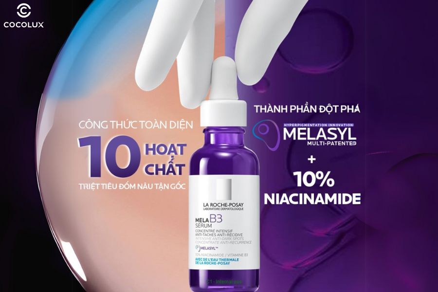 Thành phần chính của tinh chất La Roche-Posay Mela B3