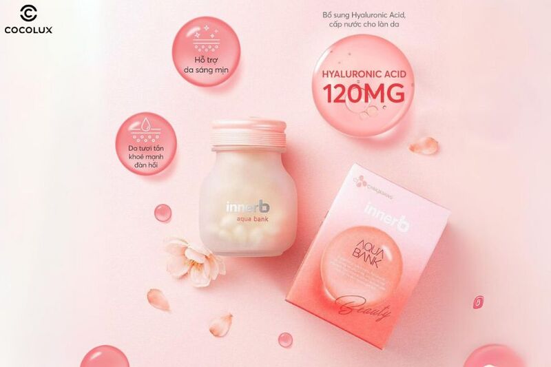Thành phần chính của viên uống InnerB Aqua Bank cấp ẩm