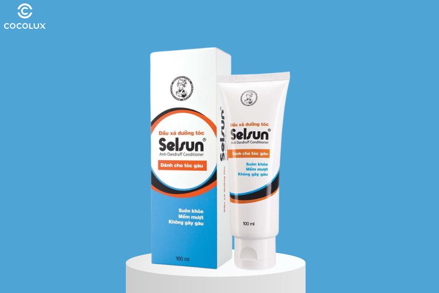 Thiết kế của dầu xả Selsun dưỡng tóc ngăn ngừa gàu