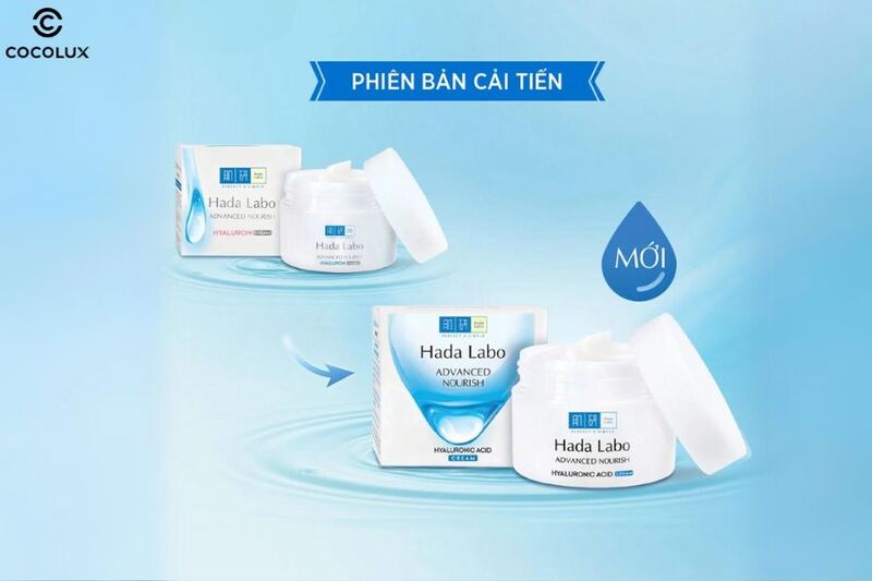 Thiết kế của kem dưỡng Hada Labo Advanced Nourish cấp ẩm tối đa