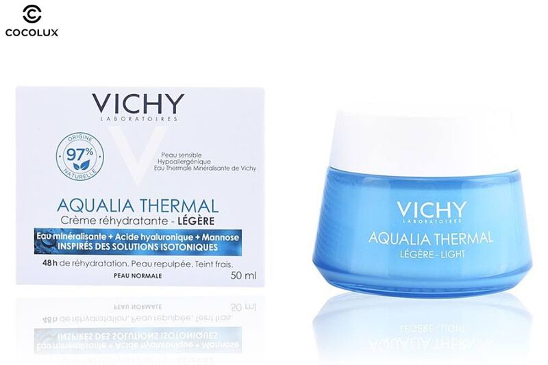 Thiết kế của kem dưỡng Vichy cấp ẩm cho da khô, mất nước & nhạy cảm 50ml