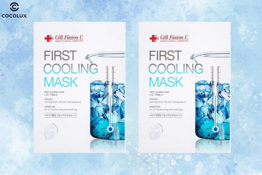 Thiết kế của mặt nạ Cell Fusion C First Cooling Mask