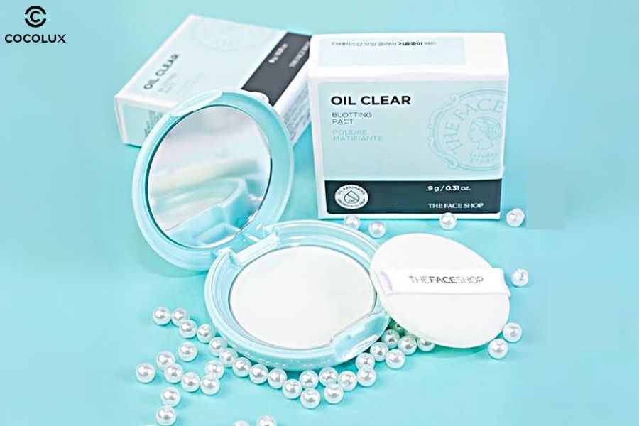 Thiết kế của The Face Shop Oil Clear Smooth & Bright Pact