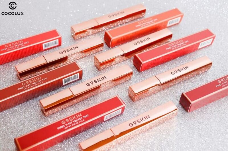 Thiết kế của son kem G9Skin First V-Fit Velvet Tint