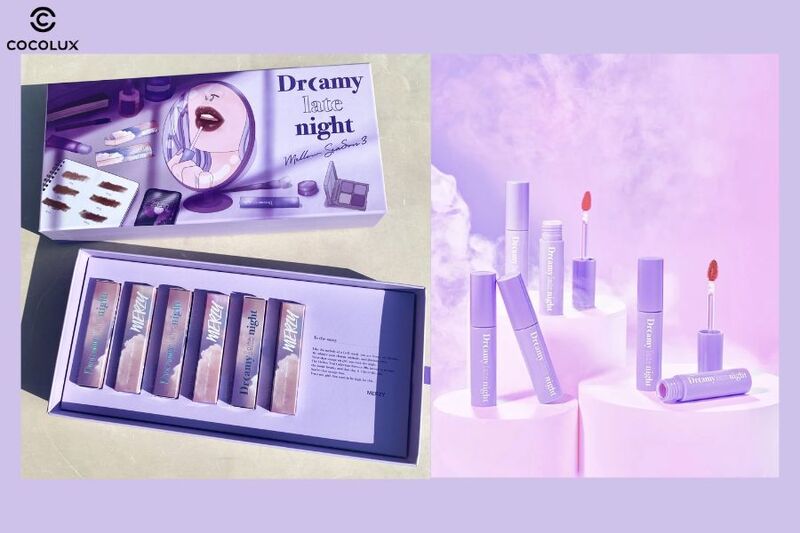 Thiết kế của son kem Merzy Dreamy Late Night Mellow Tint