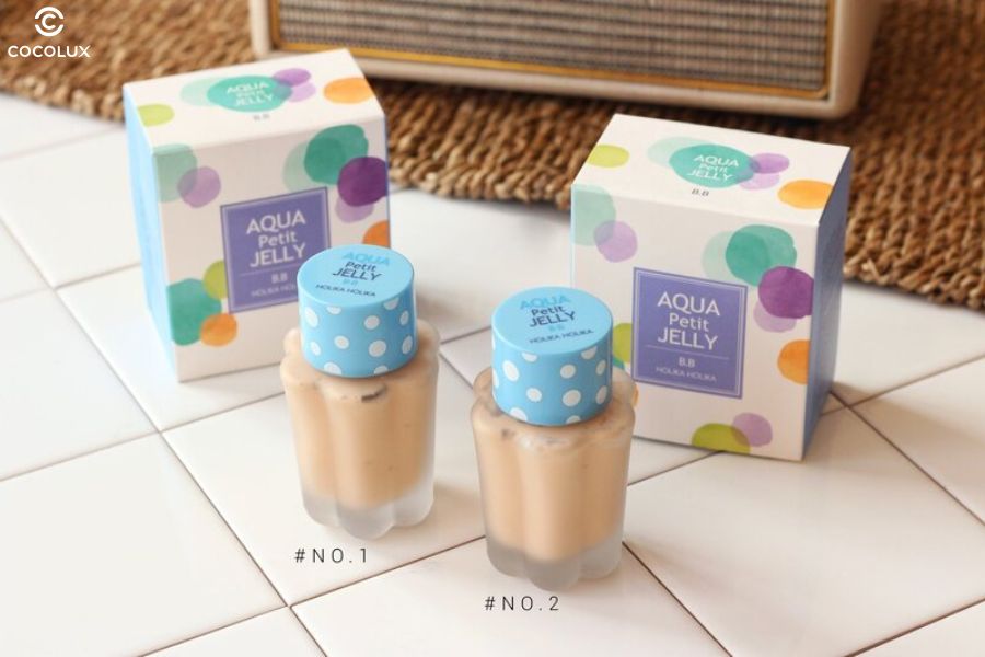 Thiết kế của kem nền Holika Holika Aqua Petit Jelly