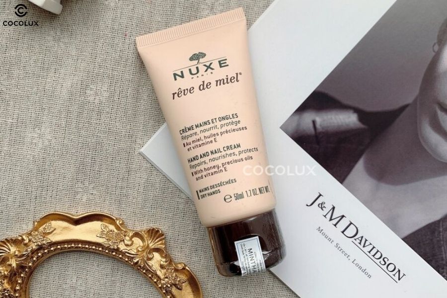 Thiết kế của kem dưỡng da tay Nuxe