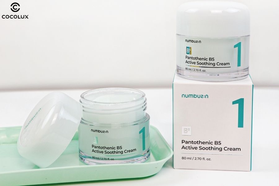 Thiết kế của kem dưỡng Numbuzin No1 Pantothenic B5 Active Smoothing