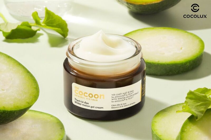Thiết kế bao b&igrave; thạch b&iacute; đao Cocoon winter melon gel cream