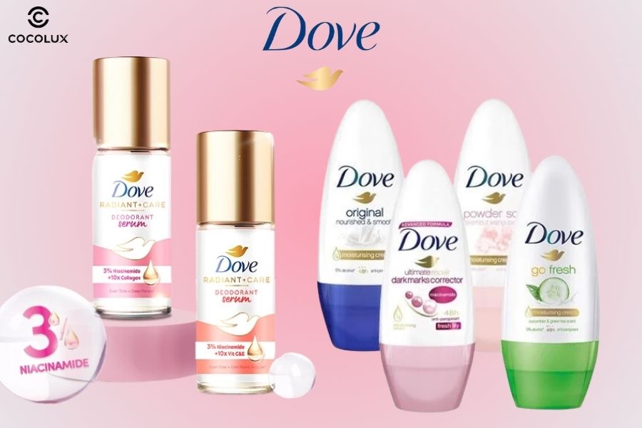 Dove - Thương hiệu nổi tiếng từ Hoa Kỳ