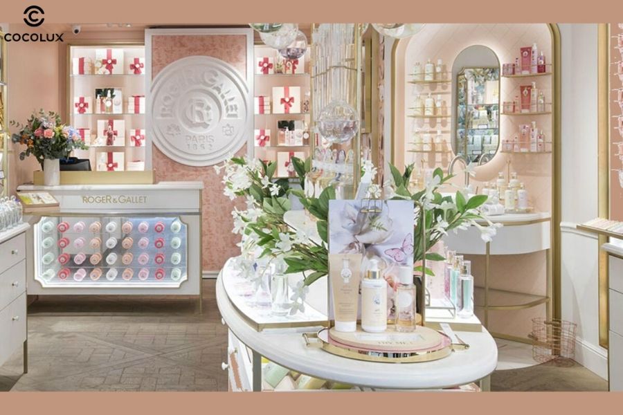 Thương hiệu Roger & Gallet với hơn 150 năm lịch sử, nổi tiếng với nước hoa, chăm sóc da và xà phòng cao cấp