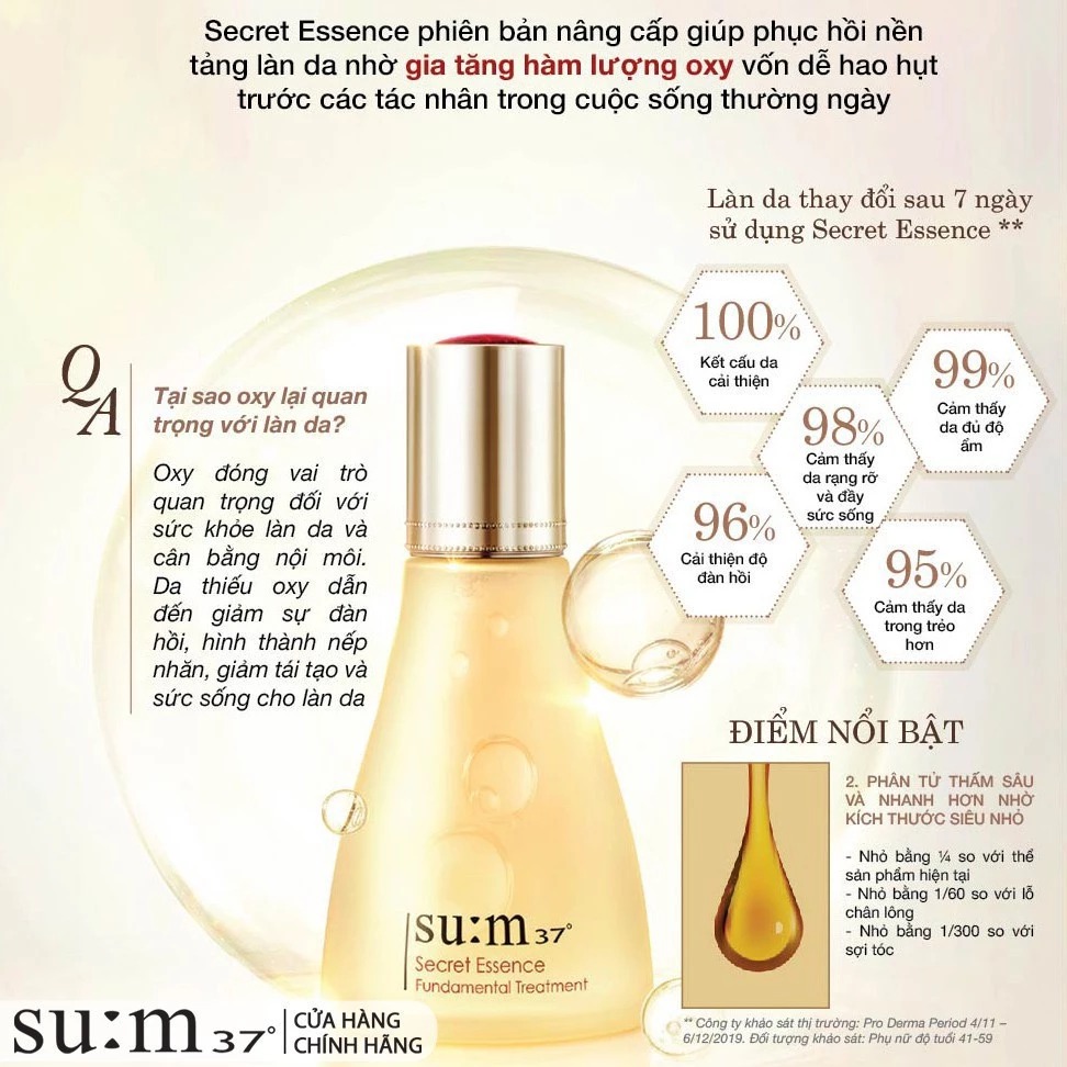 Tinh Chất Dưỡng Da Su:m37 Secret Essence 30ml