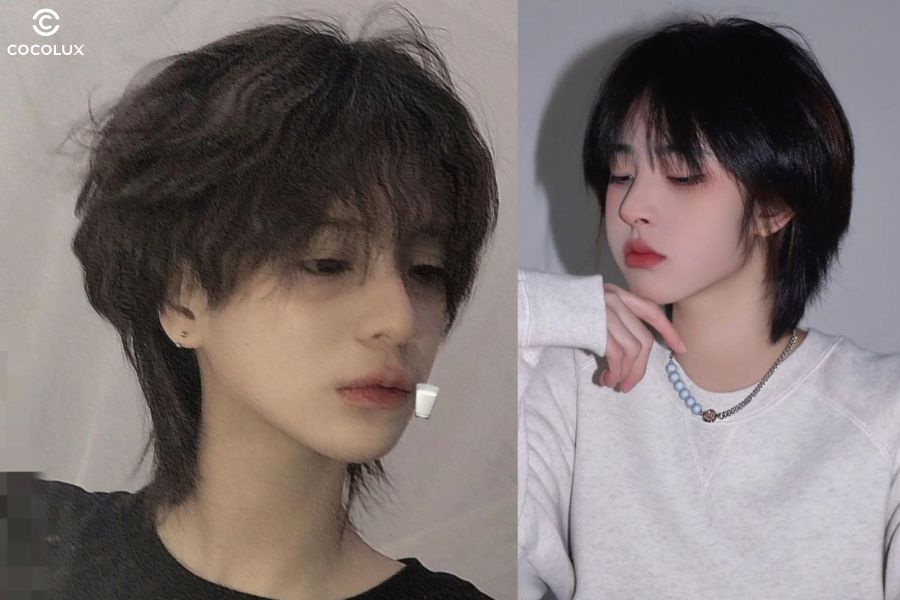 Gương mặt trái xoan dễ dàng kết hợp với nhiều kiểu tóc tomboy