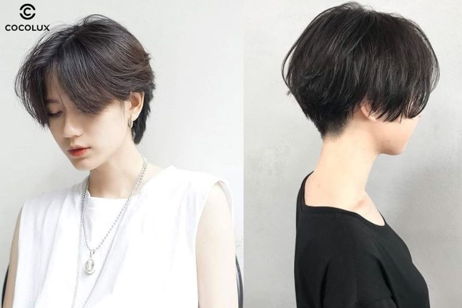 Tóc tomboy ngắn siêu gọn gàng