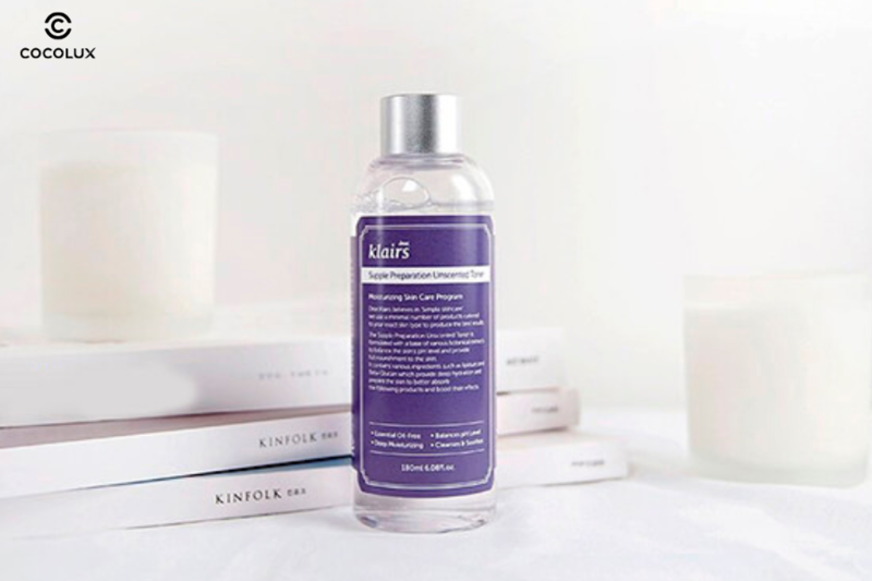  Toner Klairs Supple Preparation Unscented Toner (không mùi)