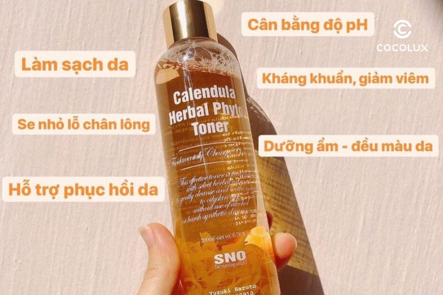 Toner SNO có công dụng chống lão hóa hiệu quả