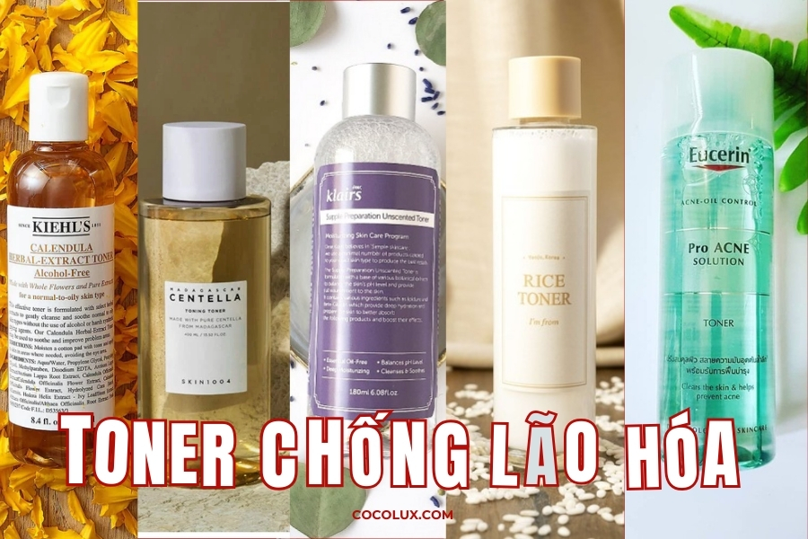 TOP 16+ Toner Chống Lão Hóa, Ngừa Nếp Nhăn Hiệu Quả Nhất Hiện Nay