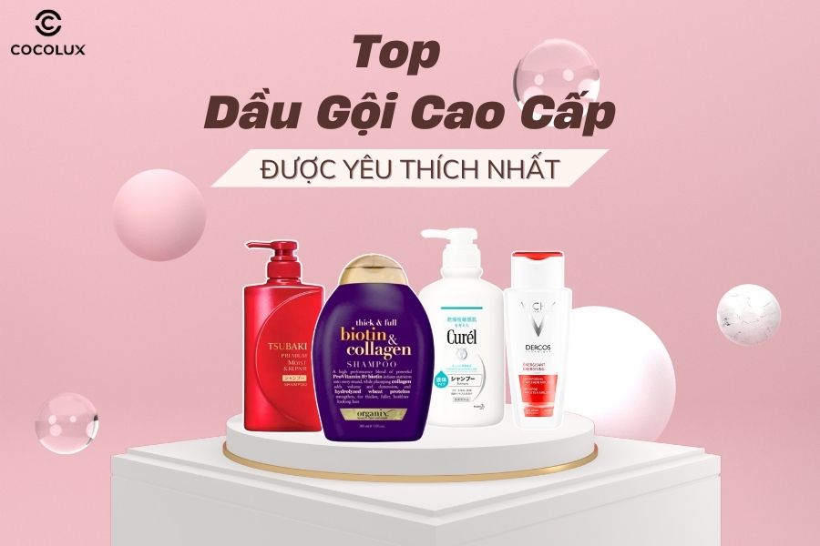 Điểm danh c&aacute;c loại dầu gội đầu cao cấp được y&ecirc;u th&iacute;ch nhất 2025