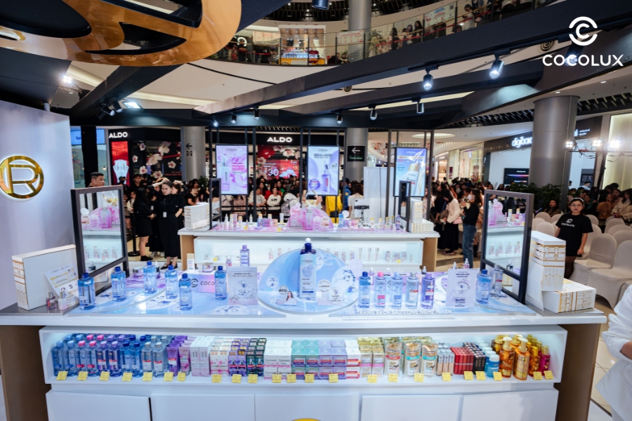 Không gian Pop-Up Store Maison L'Oréal Paris với thiết kế tinh tế, sang trọng