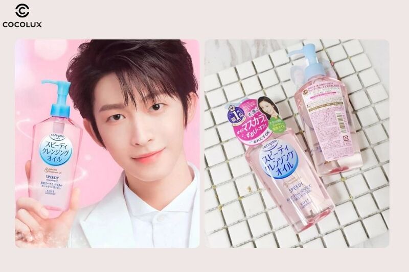 Trải nghiệm sử dụng dầu tẩy trang Kos&eacute; Softymo Speedy Cleansing Oil
