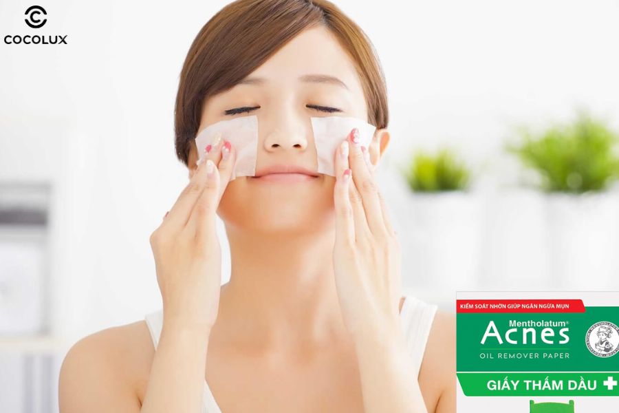 Trải nghiệm sử dụng giấy thấm dầu Acnes Oil Remover Paper 