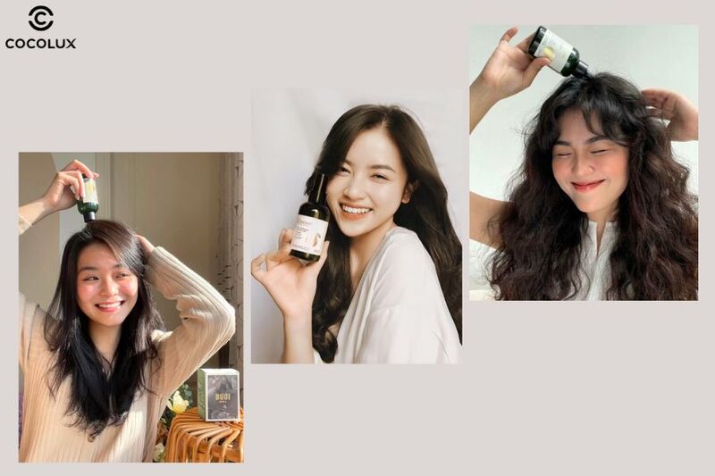 Trải nghiệm sử dụng nước dưỡng tóc Cocoon Pomelo Hair Tonic tinh dầu bưởi