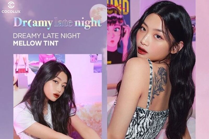 Trải nghiệm sử dụng son kem Merzy Dreamy Late Night Mellow Tint