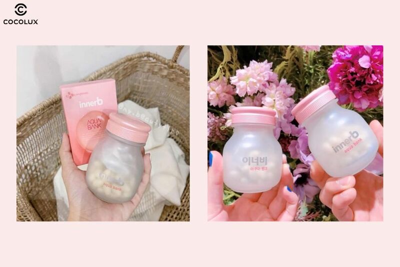 Trải nghiệm sử dụng viên uống InnerB Aqua Bank cấp ẩm