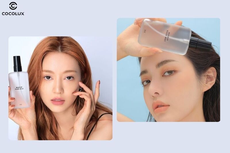 Trải nghiệm sử dụng xịt khóa nền 3CE Makeup Fixer Mist 100ml