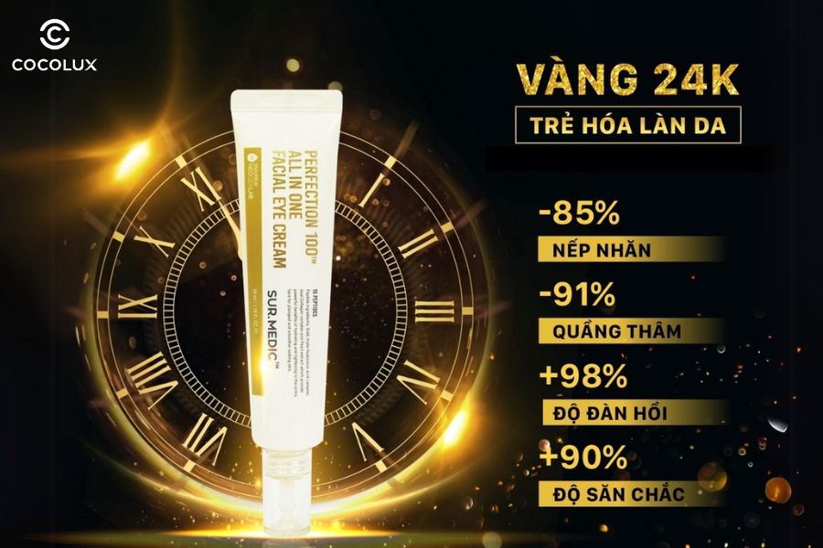 Kem Dưỡng Mắt Sur.Medic+ c&oacute; nhiều ưu điểm nổi bật