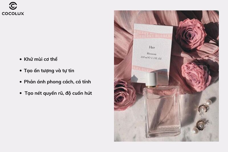 Ưu điểm của nước hoa Burberry Her EDP